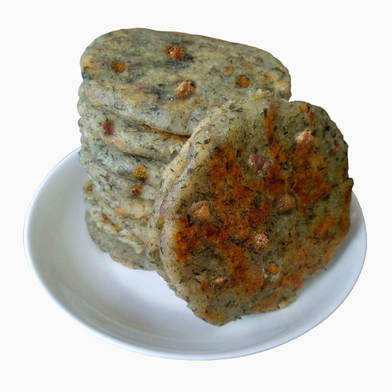 安徽桐城特产农家腊肉粑粑水萩粑水菊粑米粉传统中式糕点