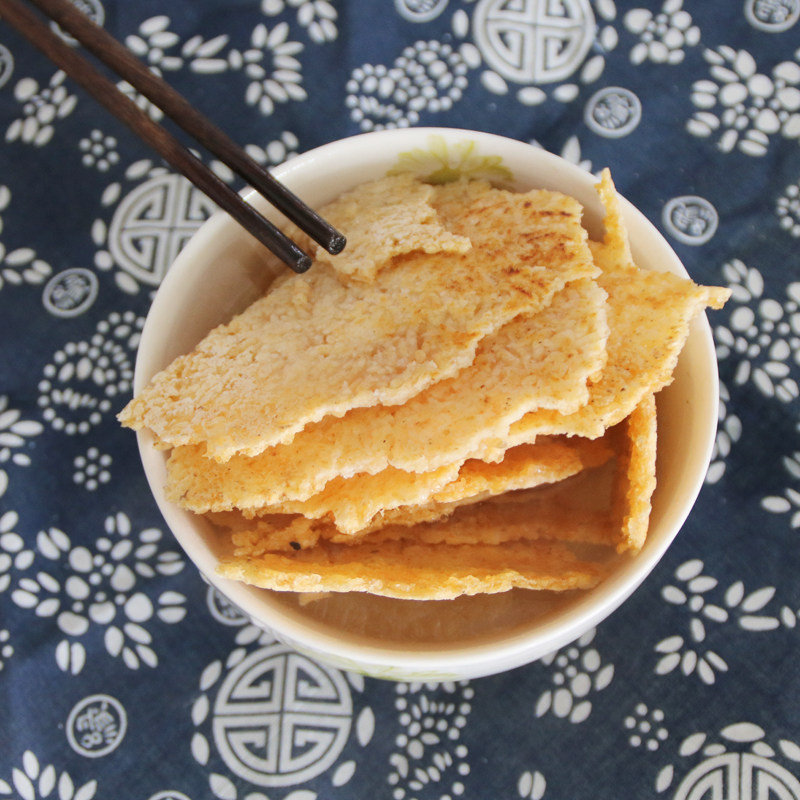 安徽九华山特产农家大锅锅巴原味大米手工自制非油炸散装零食