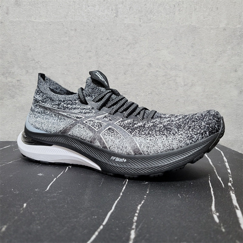 日本代购asics亚瑟士kayano男子铂金黑武士运动鞋缓震跑步鞋