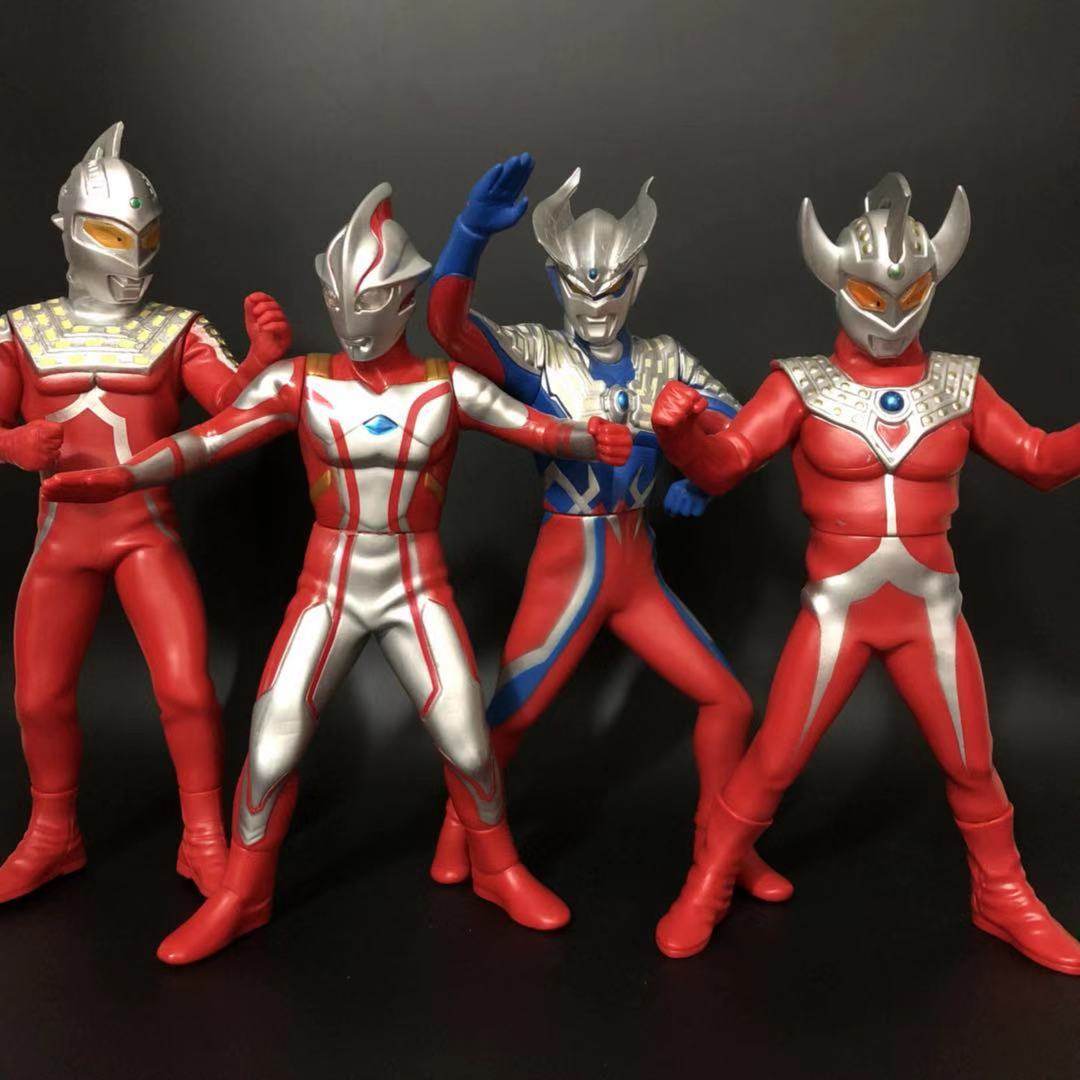 眼镜厂手办大胶奥特曼30cm雷欧泰罗初代赛文艾斯奥特曼玩具专区