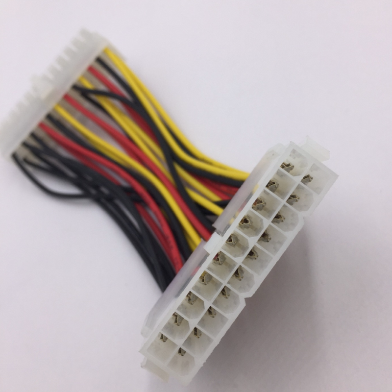 20p孔转24p主板供电连接线20pin24pin电源转接连接线