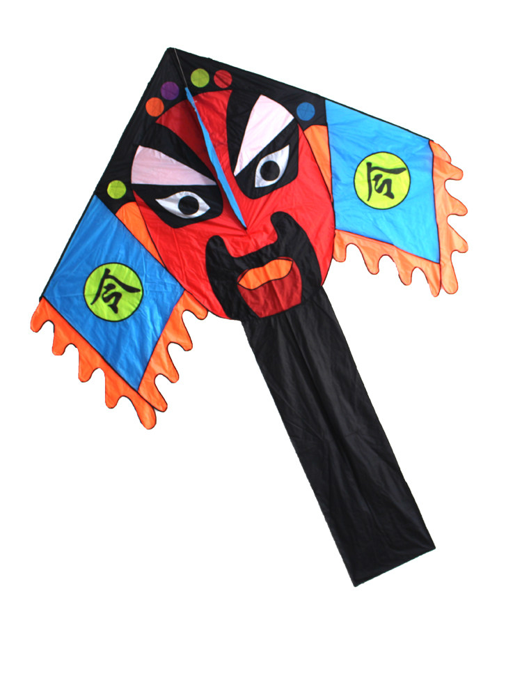 风筝潍坊新款高档大型国粹大令大脸脸谱成人风筝