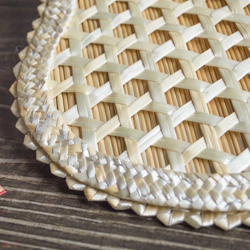 蒲扇手工手工制制作天然麦秸秸秆扇子麦秆芭蕉扇其他特色工艺品