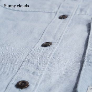 ຜະລິດຕະພັນພາກຮຽນ spring ໃຫມ່ Sunny Clouds ຝ້າຍແລະ linen ພູເຂົາແບບກະເປົ໋າ detachable ເສື້ອ skirt overalls