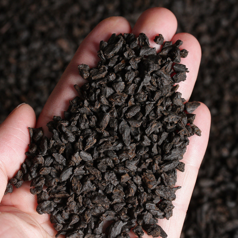 云南化石银子金不换糯米普洱茶熟茶老茶头500克盒装普洱