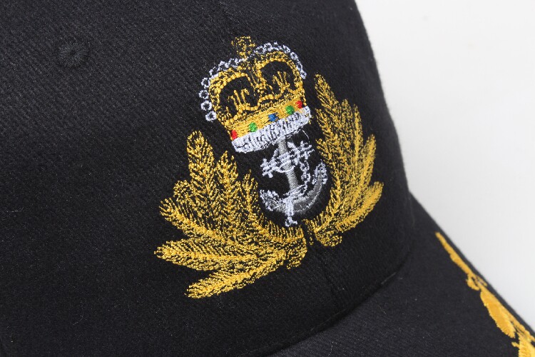 现货新品英国皇家海军陆战队航空母舰海军帽军官棒球棒球帽帽子