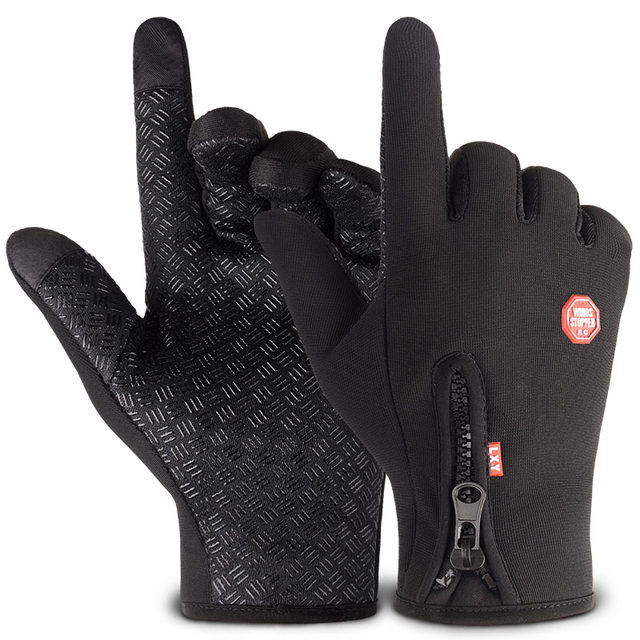 Cycling gloves men and winter warm autumn plus velvet thickening cycling touch screen wind farm outdoor sports ski driver gloves Cycling gloves men and winter warm autumn plus velvet thickening cycling touch screen wind farm outdoor sports ski driver gloves