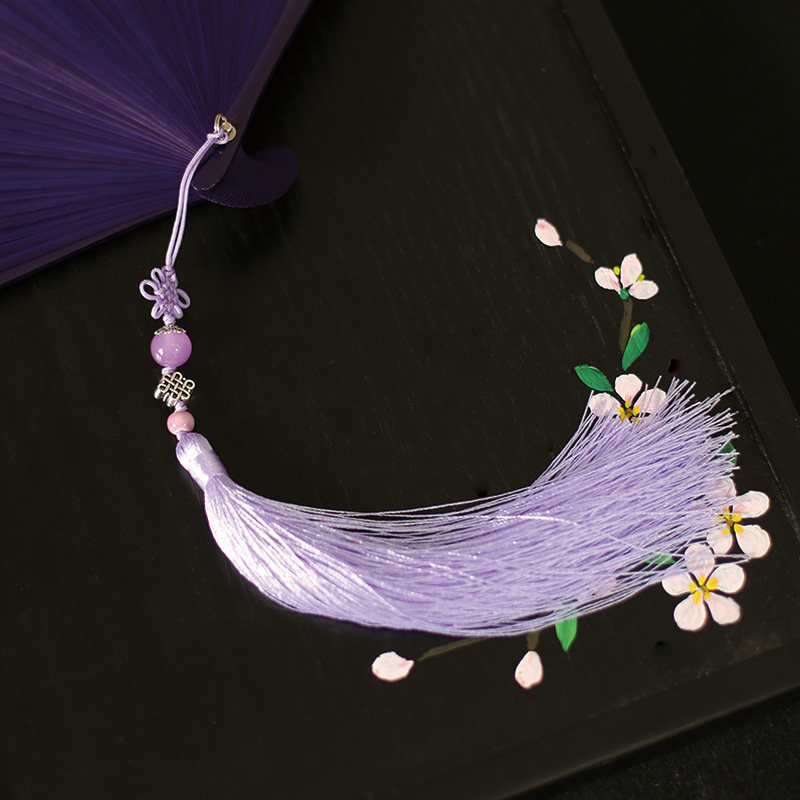 扇子吉善扇坠流苏吊坠折扇挂件手工中国结穗子扇子