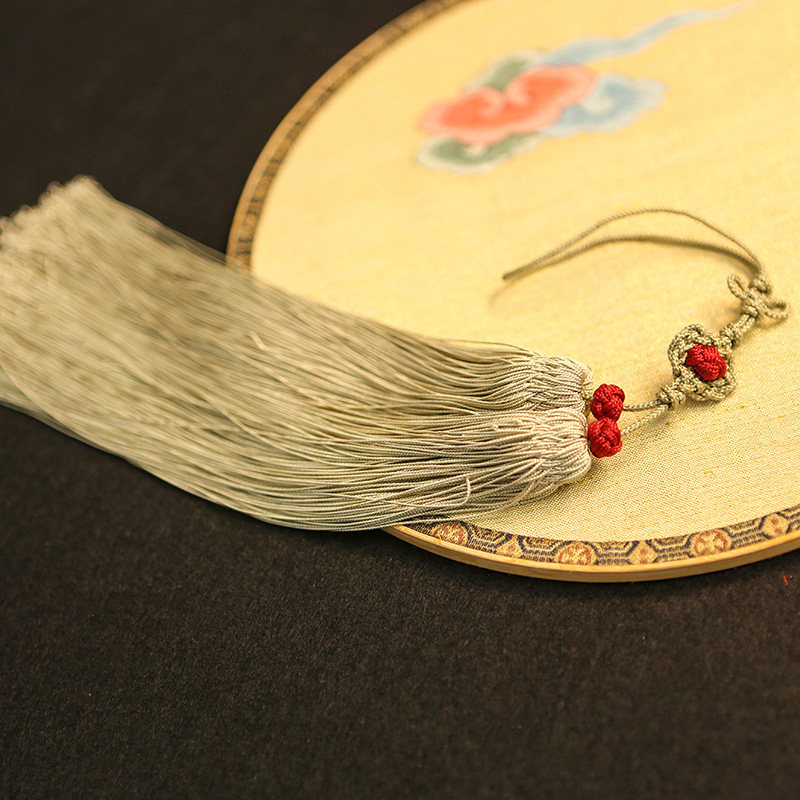 扇子吉善扇坠流苏吊坠折扇挂件手工中国结穗子扇子