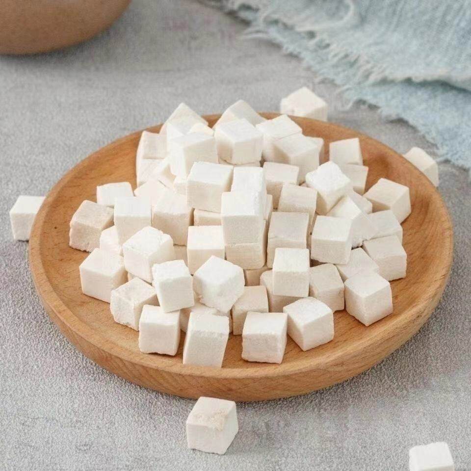 茯苓中药材云南白块新货丁云苓500克可打粉无不漂白茯苓