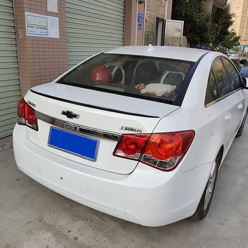 尾翼适用于雪佛兰科鲁兹改装打孔风翼卧式款小压翼尾翼