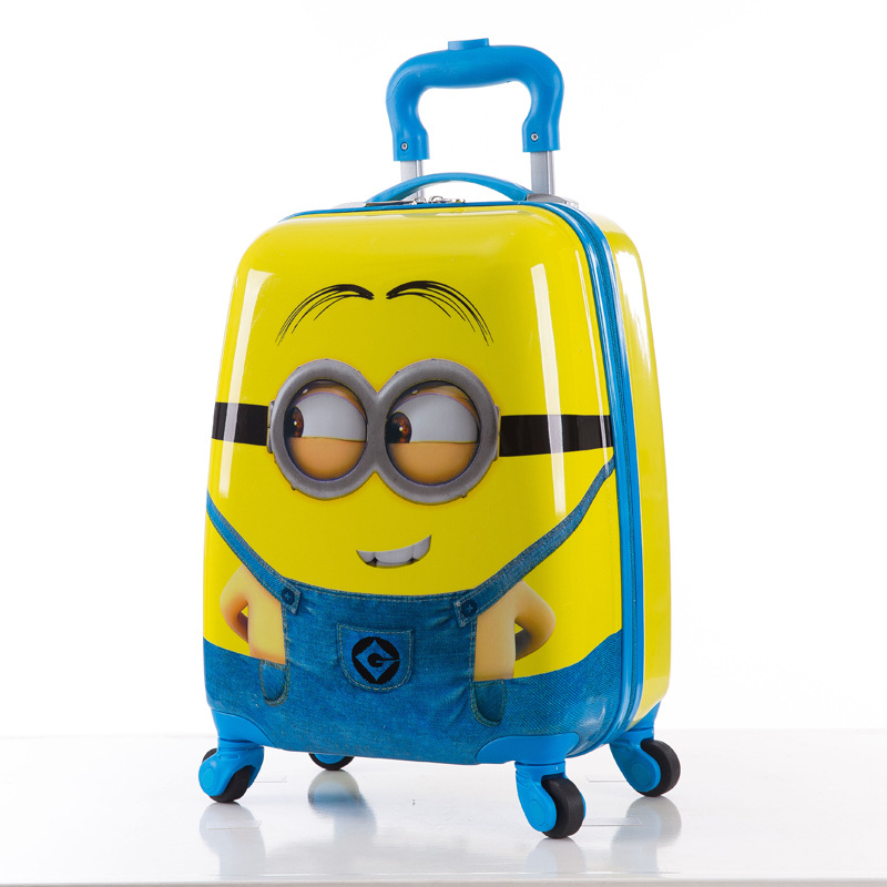 卡通18寸儿童拉杆箱20寸万向轮可爱儿童旅行箱19寸学生行李箱拉箱
