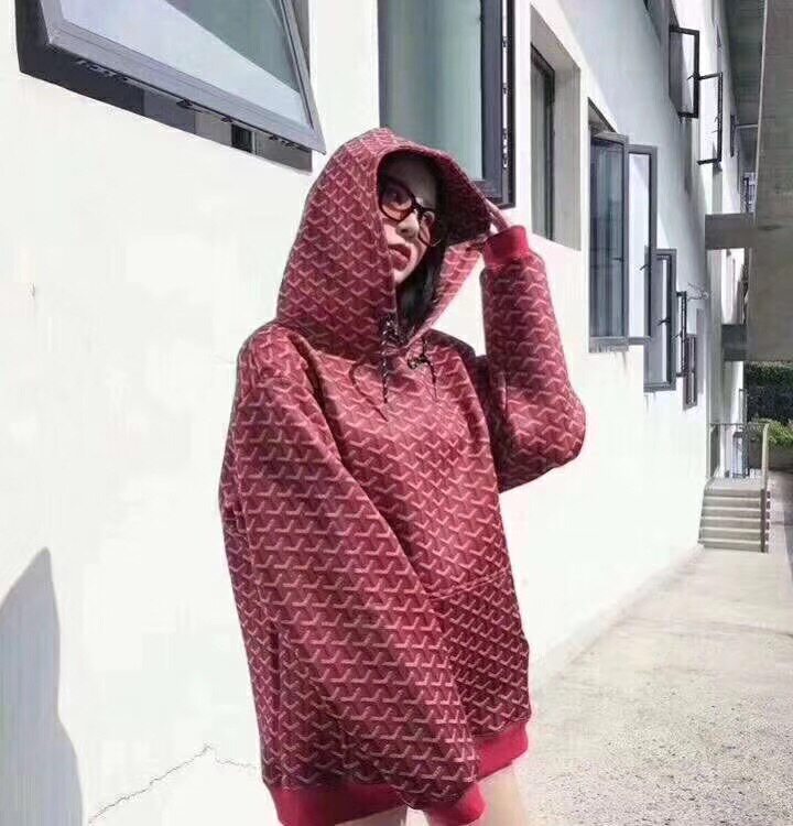 christopher wanton太空棉卫衣男女情侣国潮ins帽衫抖音同款