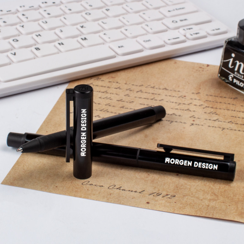 签字笔商务高档金属笔杆原力中性笔男签名签单定制专用高级宝珠笔