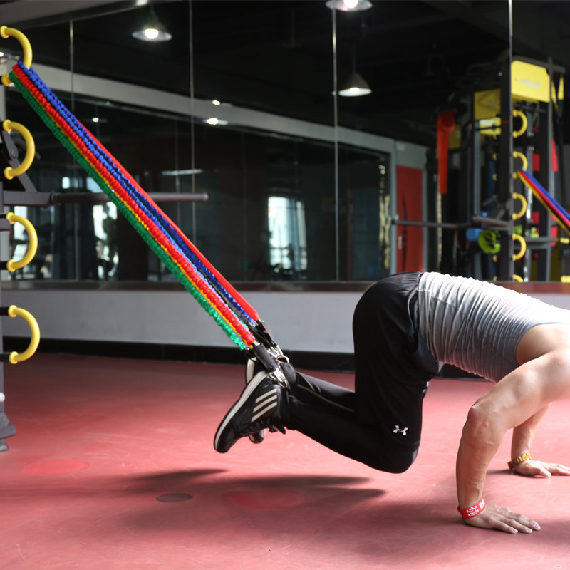 拉力绳套装练胸肌健身器材家用男女弹力绳带运动皮筋训练多功能