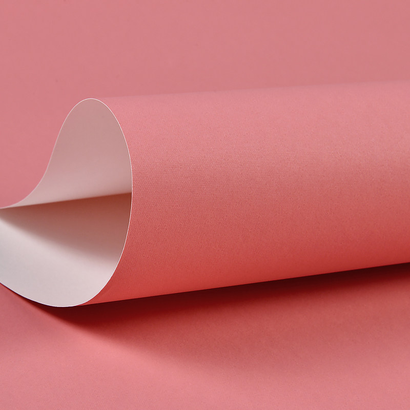 红色色系墙纸嫣红桃红纯色卧室客厅背景墙无纺布无纺布墙纸