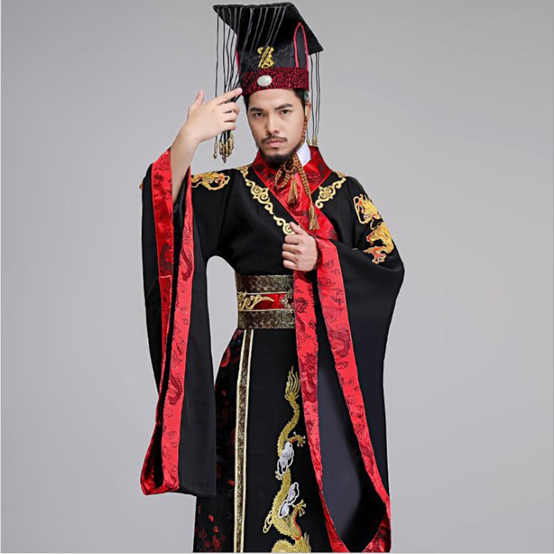 古代秦始皇秦朝皇帝龙袍影楼戏服