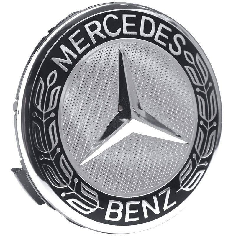 奔驰轮毂盖标amg改装glc300原厂c200lc180车轮汽车车标