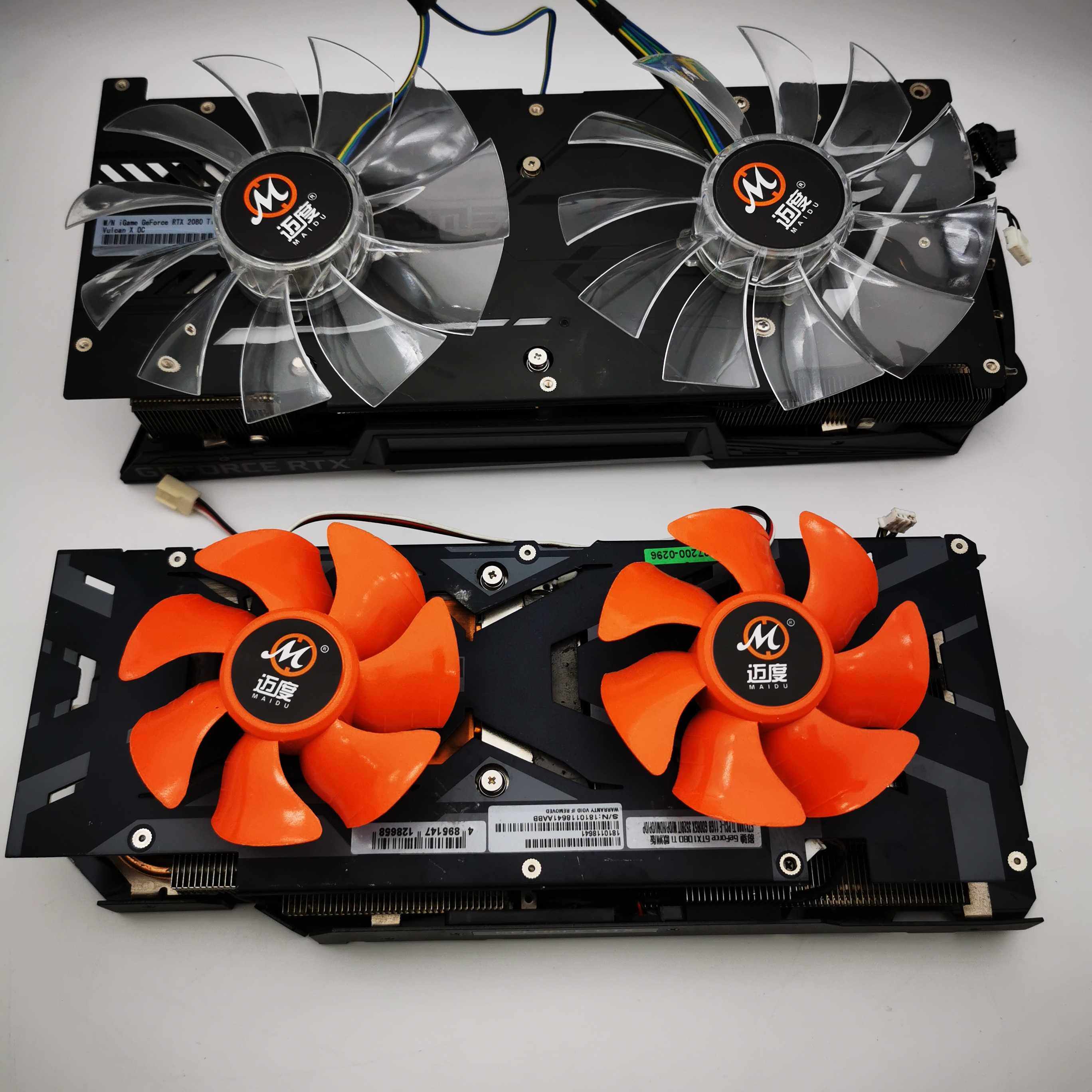 迈度显卡背板散热风扇rtx307030803090显存散热简易实用散热器