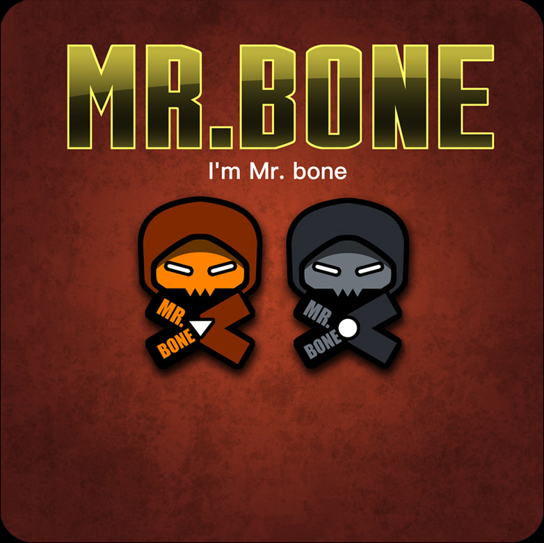 mrbone骨头先森六号特工官方周边合金背包徽章胸针