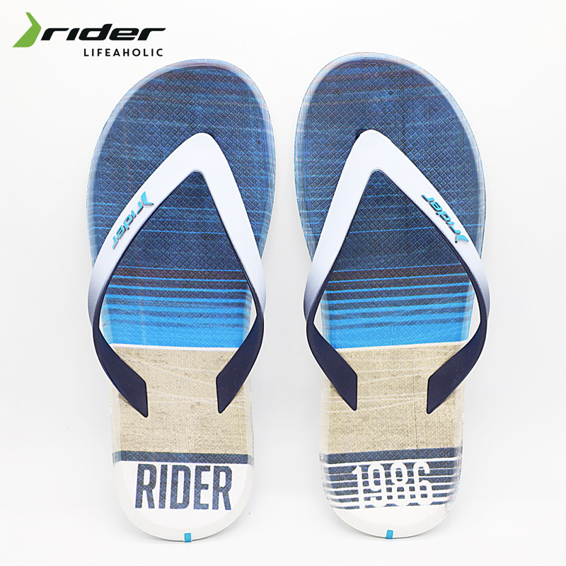夏2020ipanema特惠巴西男款防水耐磨沙滩夹脚人字拖鞋rider正品