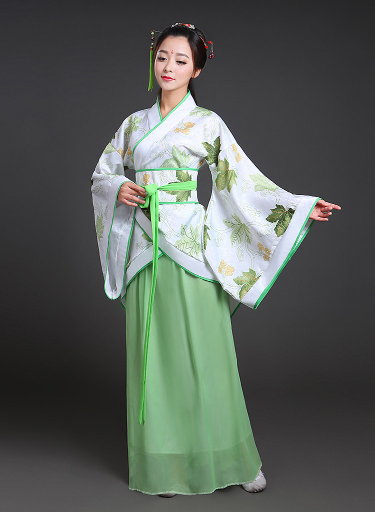 宫廷古装服装原创汉唐古装仙女装改良民族风演出服 - 最炫民族服饰店