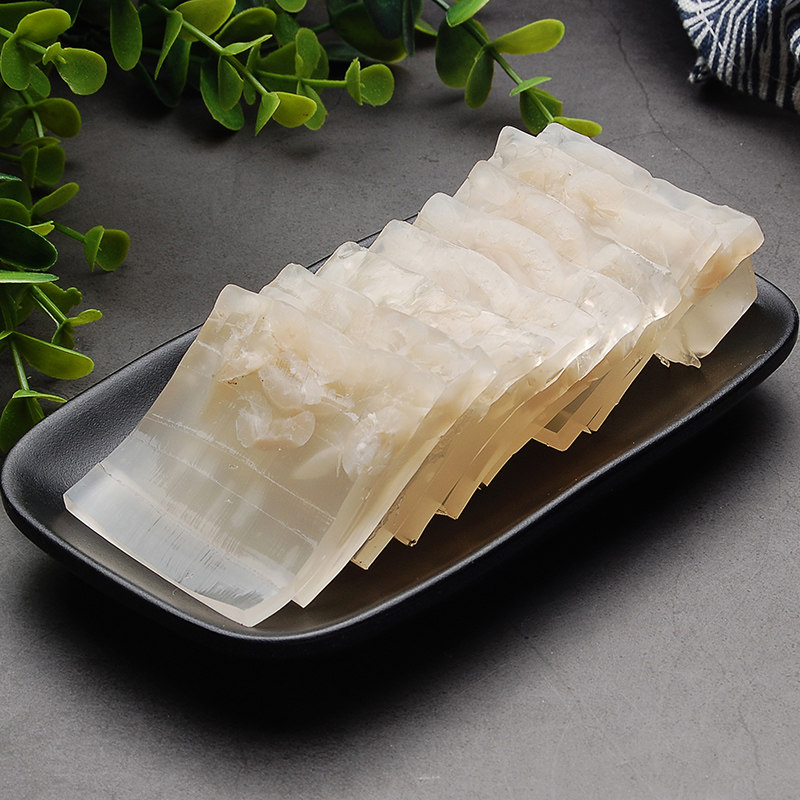 皮冻500克3袋猪肉肉皮冻清东北水晶汤包馅料卤肉类