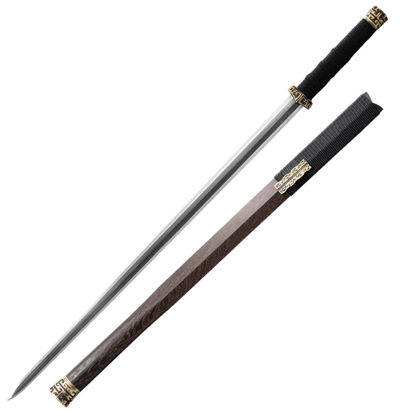 汉剑龙泉拙匠宝剑八面一体刀剑花纹长剑高性能刀剑