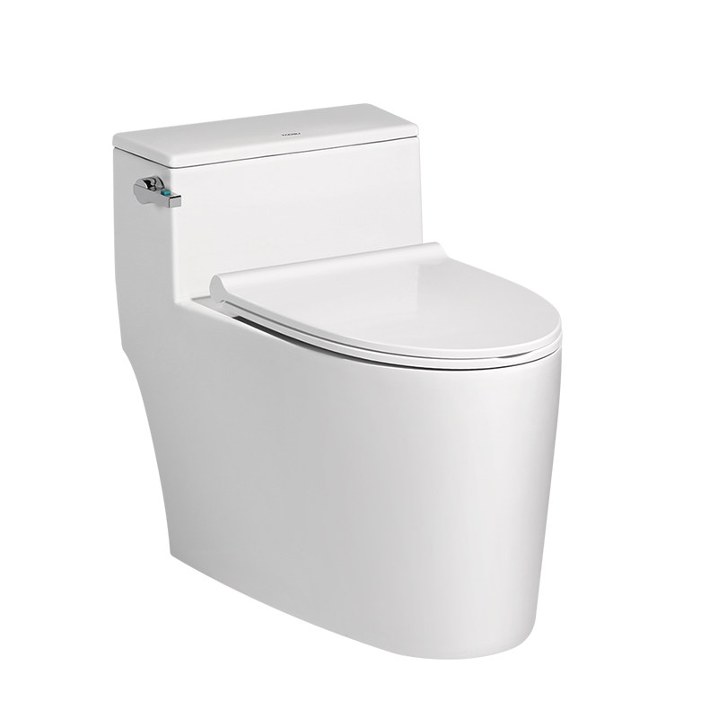 陶谷卫浴马桶坐便器家用抽水小户户型虹吸式侧普通坐便器