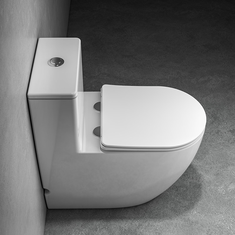 德国陶谷 直冲式超短款马桶小户型后墙排冲落式移位管道坐厕60012