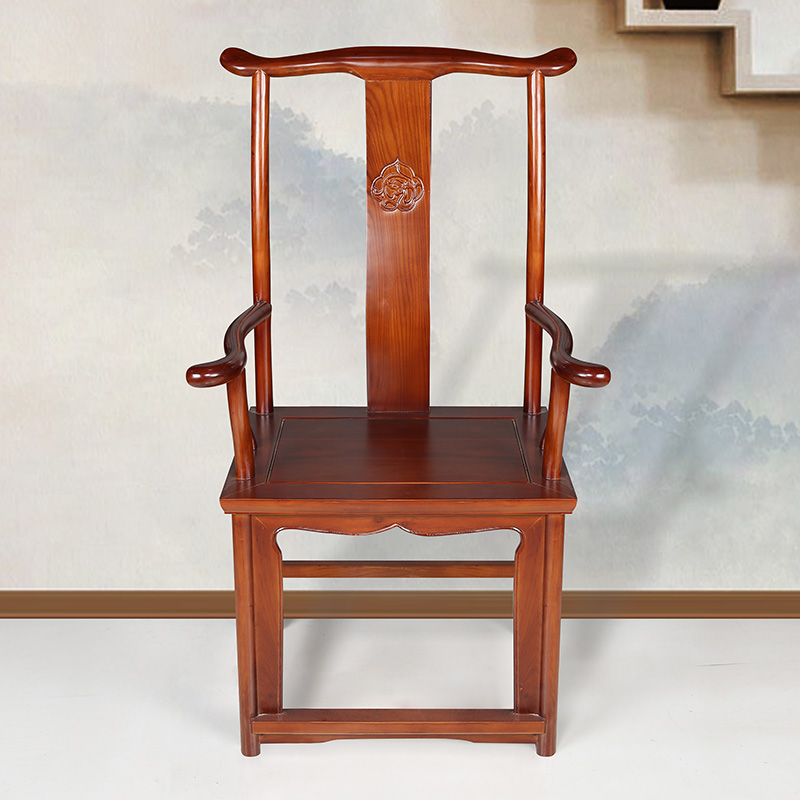 扶手实木酷比特中式酒店餐椅大官主宾背椅酒店桌椅