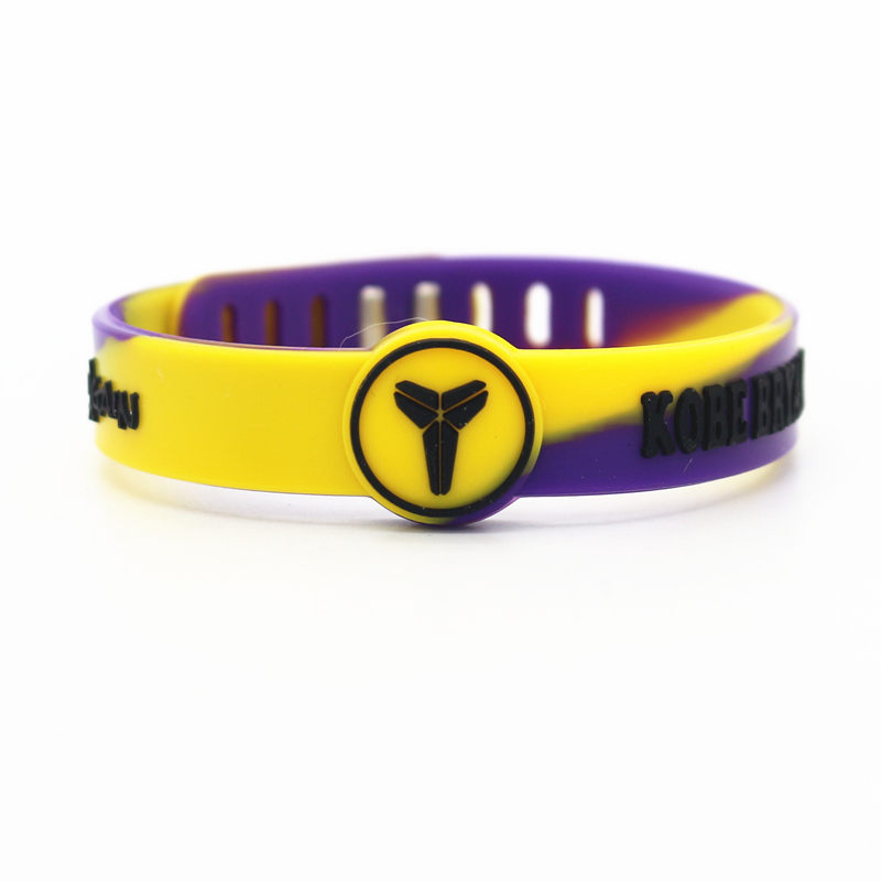 nba科比24号卡扣硅胶篮球手环运动篮球球迷用品