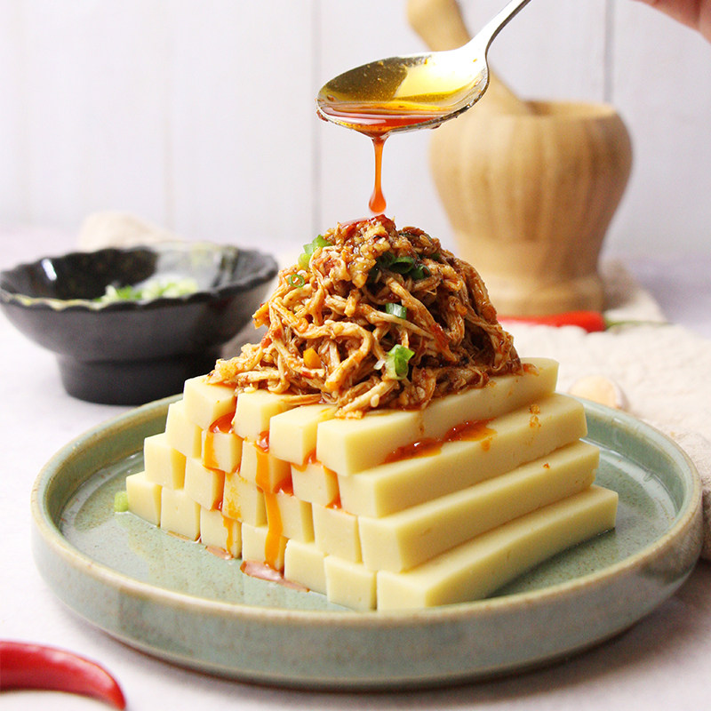 凉粉四川特产纯豌豆粉480g2袋黄凉粉伤心川北面粉