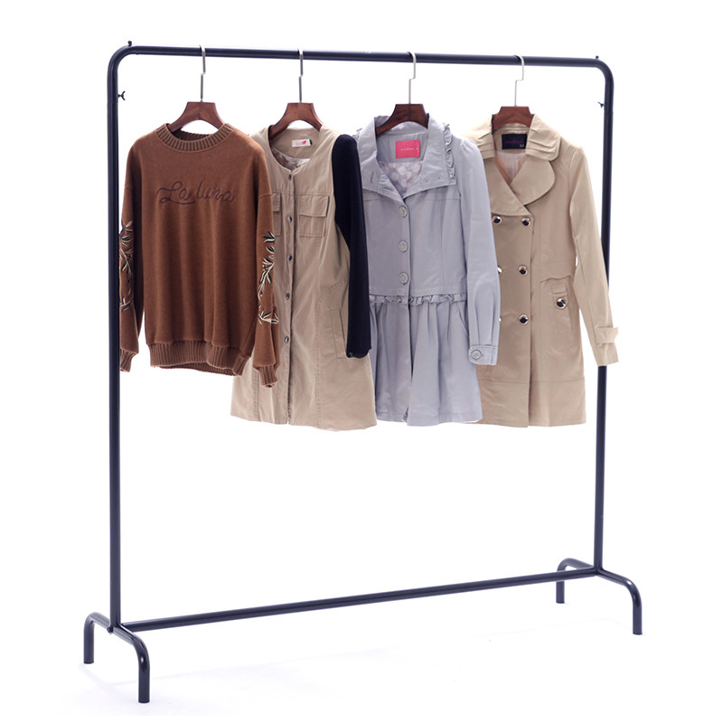 拉奥孔 铁艺服装架服装店衣架展示架婚纱架女衣服落地挂衣中岛架