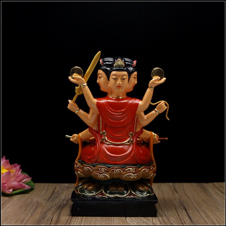 斗姥圆明君斗姆元君斗母树脂神像佛像斗姆神像道教神像佛像12寸