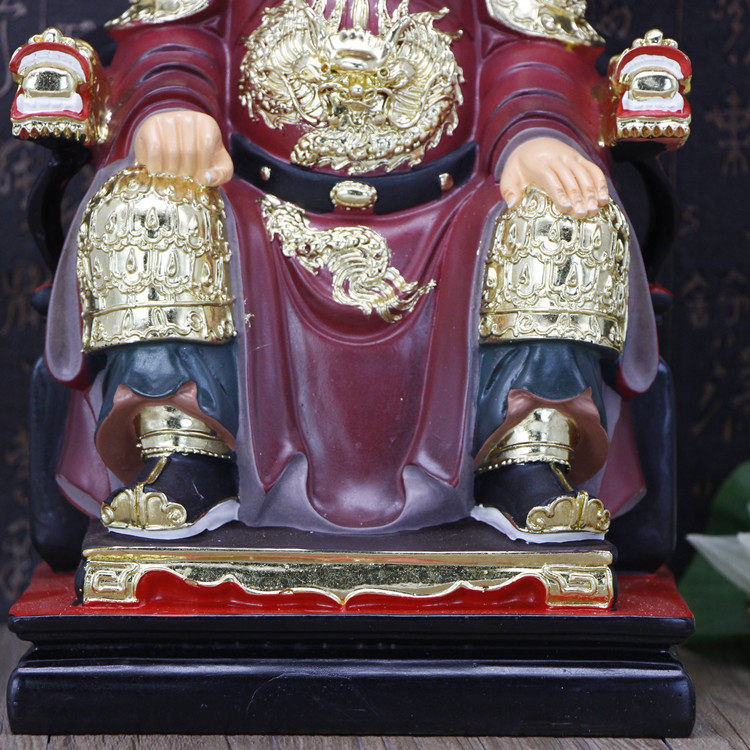 菩萨王爷树脂招财佛像镇彩绘贴金佛像像川神像摆件