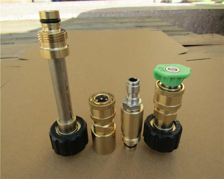 适合改装凯驰新款hd400hd511p600高压水枪喷头快接洗车水管接头