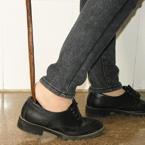 福丰鸡翅木红木木鞋扒实木质加长长柄鞋拔提鞋鞋拔