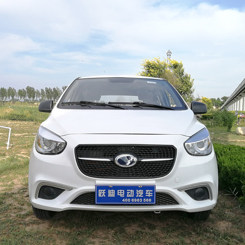 新款跃迪电动汽车成人新能源油电两用铁壳家用四轮电瓶代步大轿车