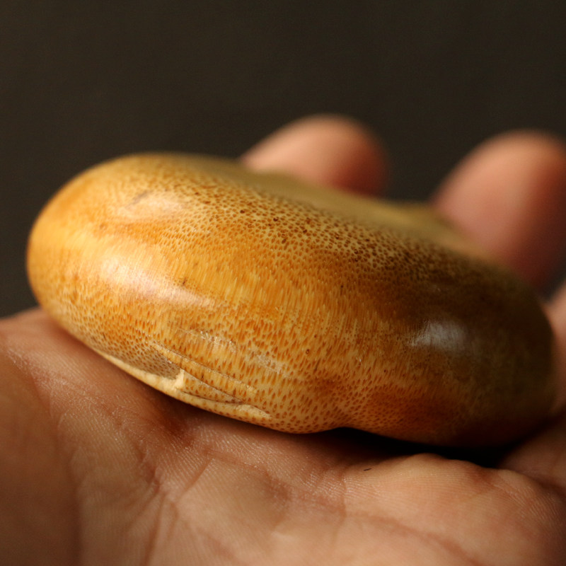 招财进宝东阳老师傅手工雕刻老竹根三足金蟾竹雕蛤蟆竹编