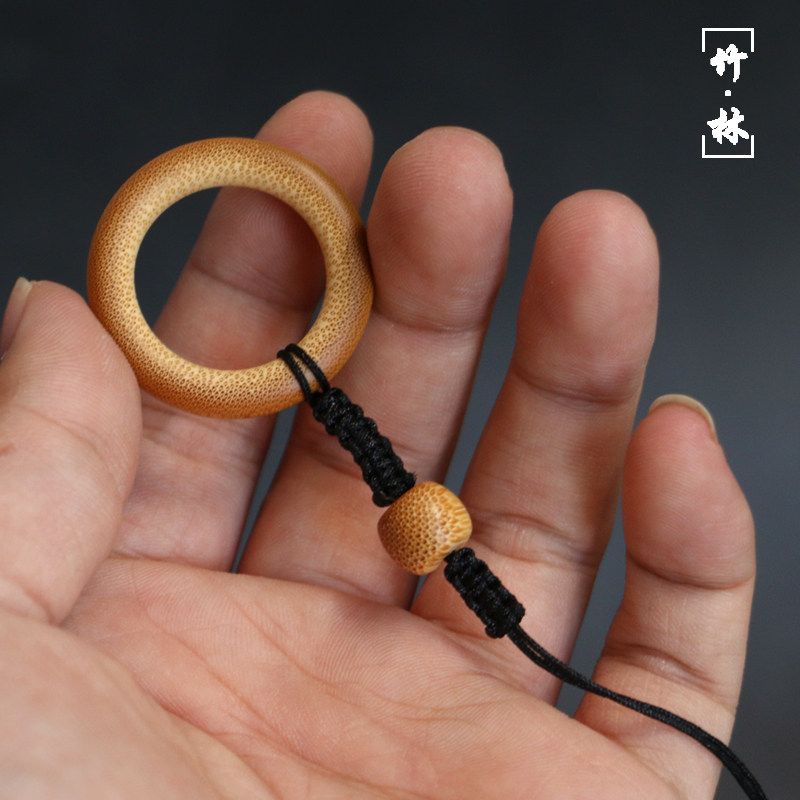 竹制制作手把配饰文玩小竹环玉竹手工制鸟笼手工茶道