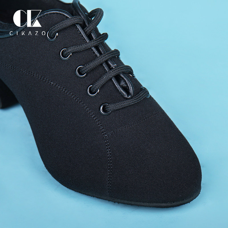 舞鞋茜卡索专业拉丁拉丁舞男童软底牛津牛津布布鞋拉丁舞鞋