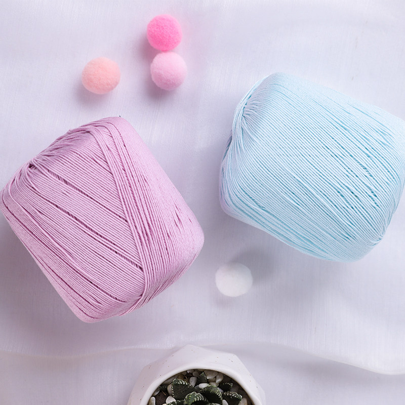 编织雪妃尔批发包批发材料钩针diy手工5号钩线毛线