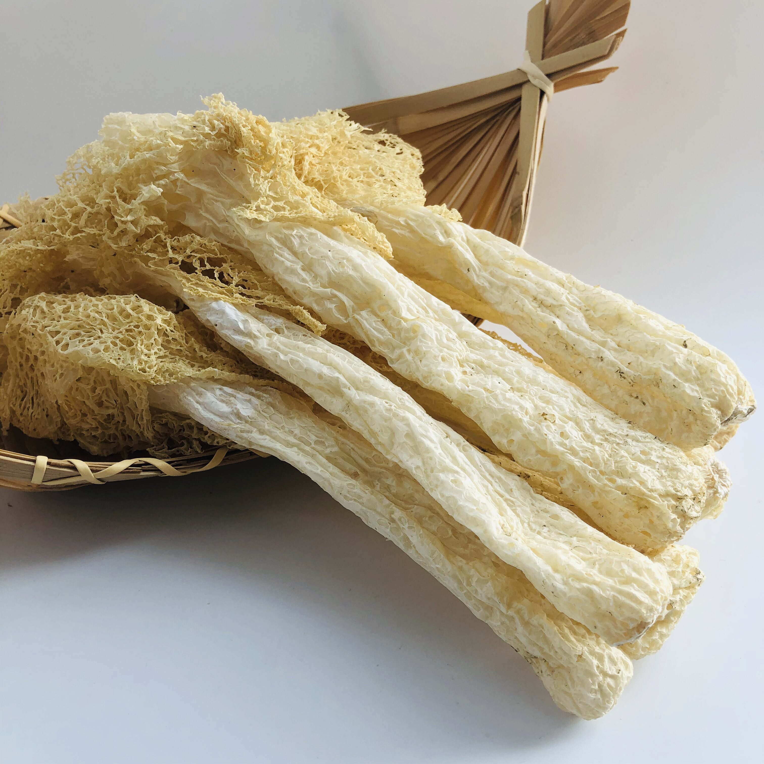 新货竹荪干货2包100g特级食用菌新鲜无硫蘑菇竹荪