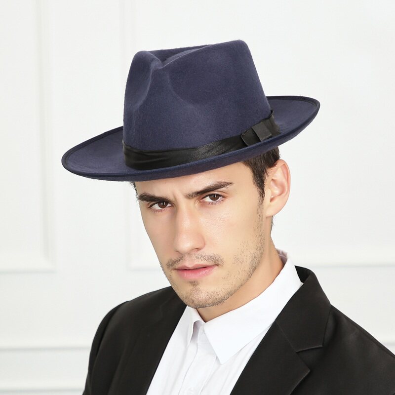 帽子上海滩男女英伦复古礼帽新郎官结婚韩版潮绅士帽子