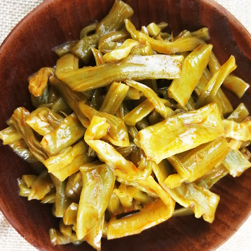 太和安徽特产涡阳苔干贡菜咸菜酱菜香椿桔梗腌制
