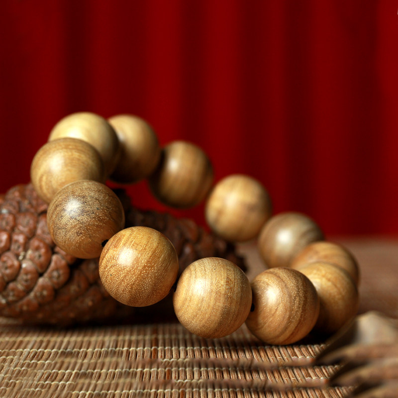 手链香木手串佛珠奶味沉香文玩手饰男女女士手串
