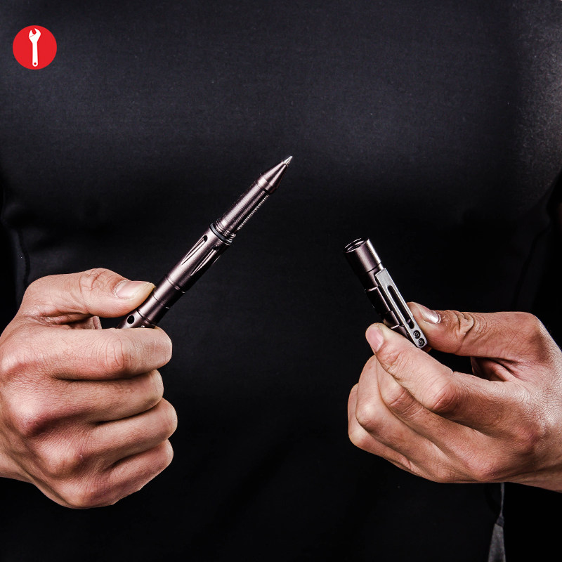 迪拓战术笔多功能合法防狼神器防身武器暗器用品女子防卫求生装备