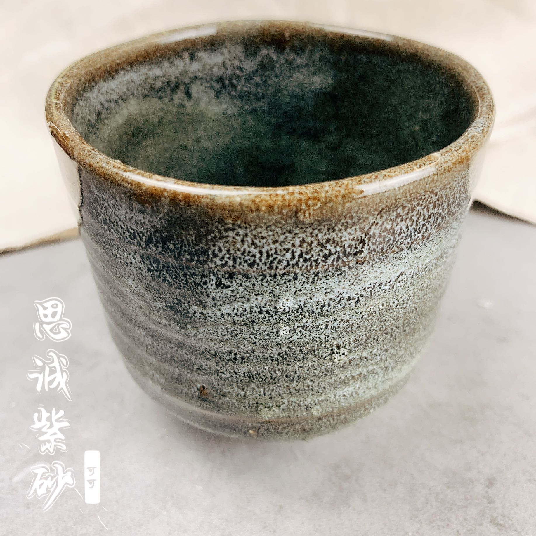 可可小屋之粗陶杯不规则创意办公家用咖啡杯马克马克杯