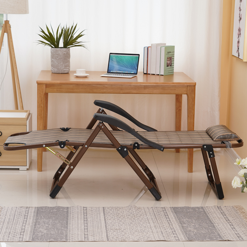 折叠躺椅家用办公室午休午睡睡椅便携式阳台休闲折叠椅